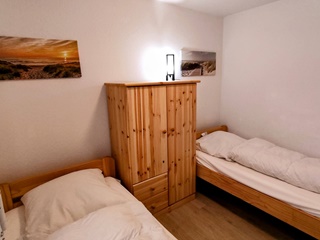 Ferienhaus Boltenhagen Urlauberdorf Schlafzimmer